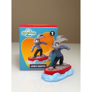 NEW 2025 McDonalds Happy Meal Toy Disney Zootopia 2 - #1 Judy Hopps